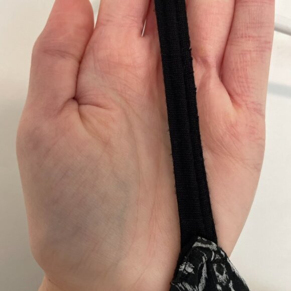 TORRID 3 Plus Size Skull Ikat Print Double Layered Cami Black Cream Tank Top 3X - Picture 7 of 16